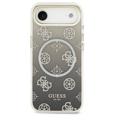 Guess Peony Gradient Glitter Magsafe Case for iPhone Air - Grey